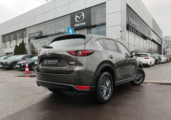 Mazda CX-5 cena 109900 przebieg: 118495, rok produkcji 2019 z Brzozów małe 277